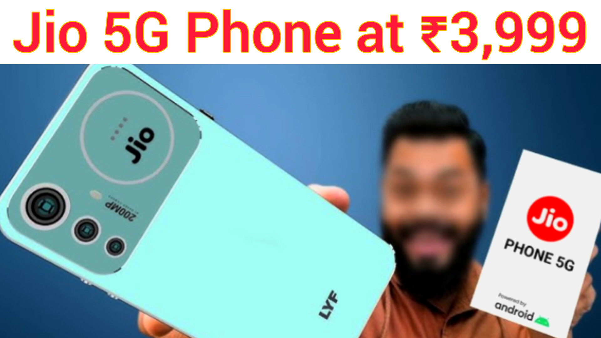 Jio 5G Phone at ₹3,999? Price, Features, and What We Know So Far