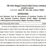 West Bengal WBSSC Assistant Teacher