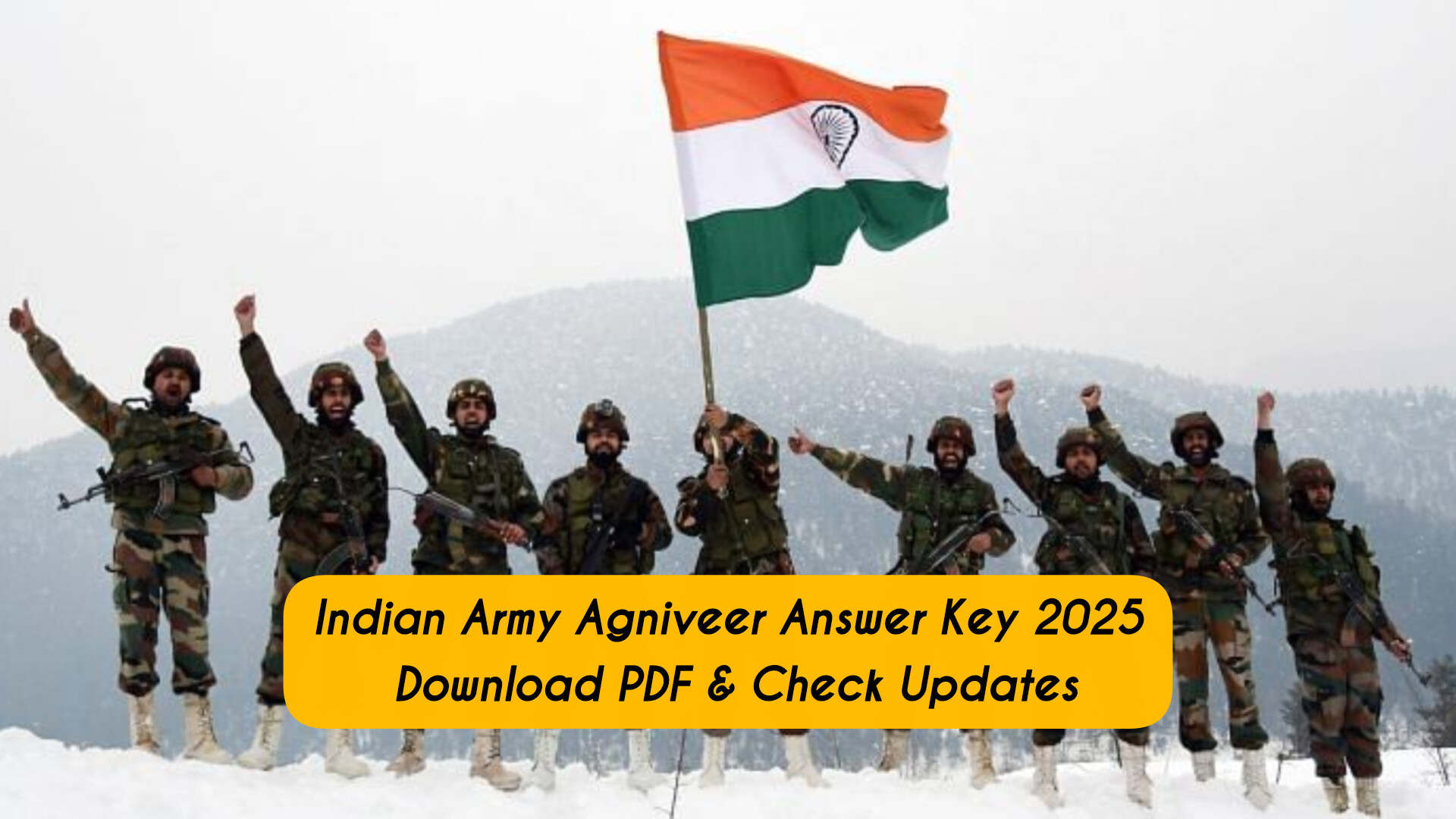 Indian Army Agniveer Answer Key 2025: Download PDF & Check Updates
