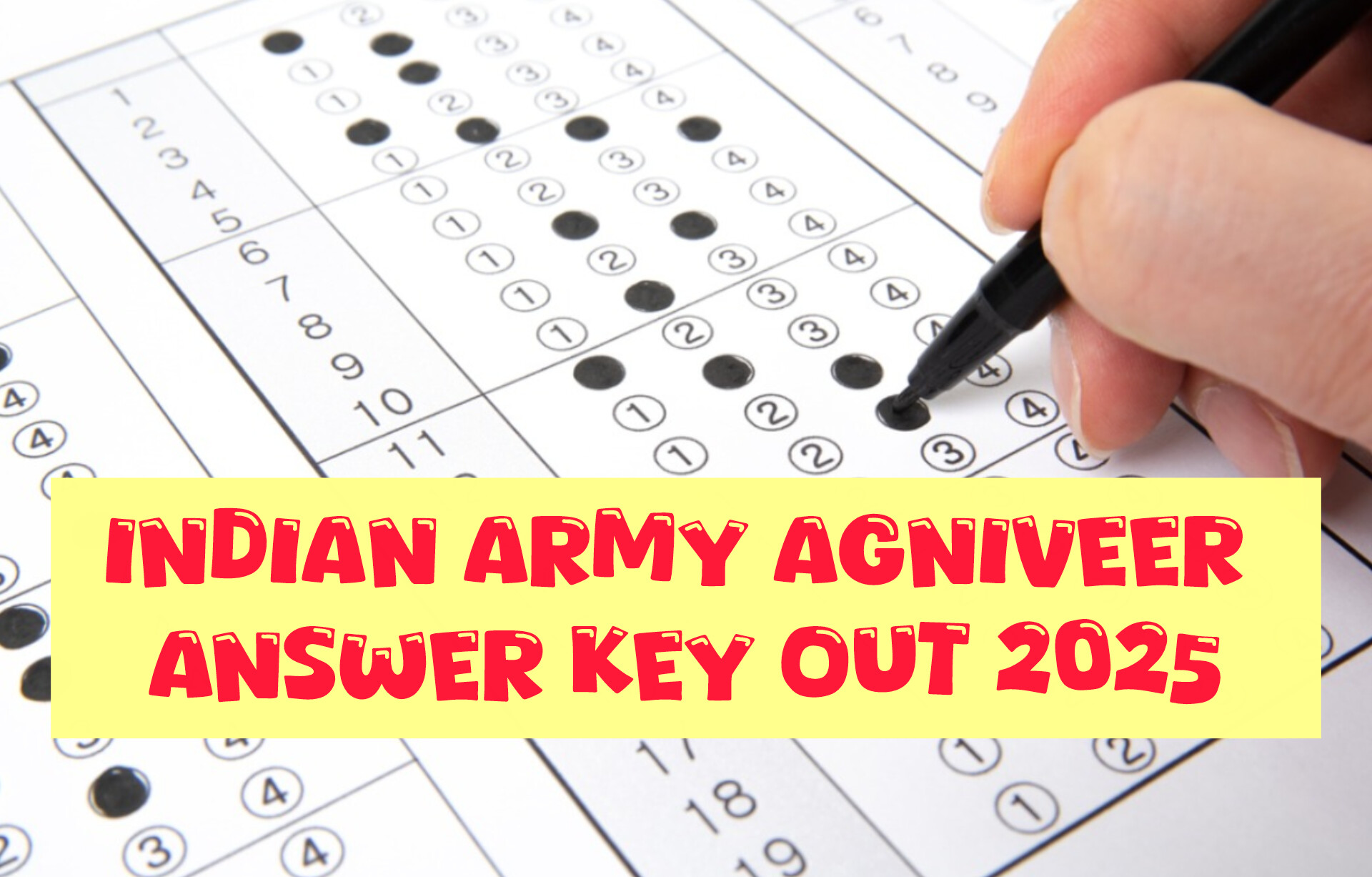 indian army agniveer 2025 answer key