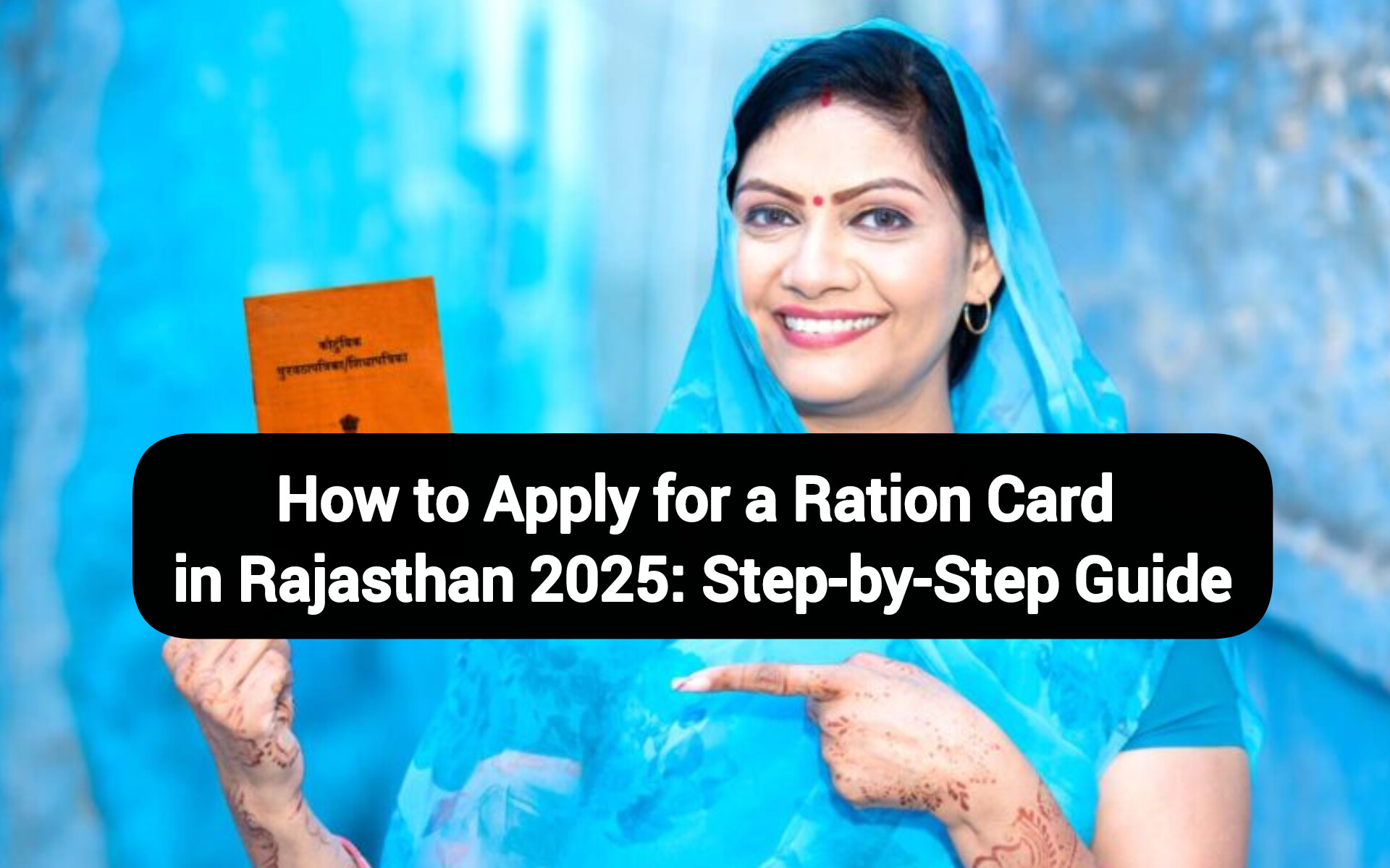Apply for a Ration Card in Rajasthan